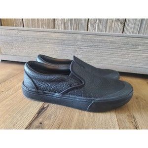 Vans BMX Slip-On Courage Adams Black Elephant Slip On Shoes Womens Size 7.5